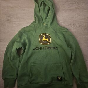 John Deere Kids Green Pullover Hoodie